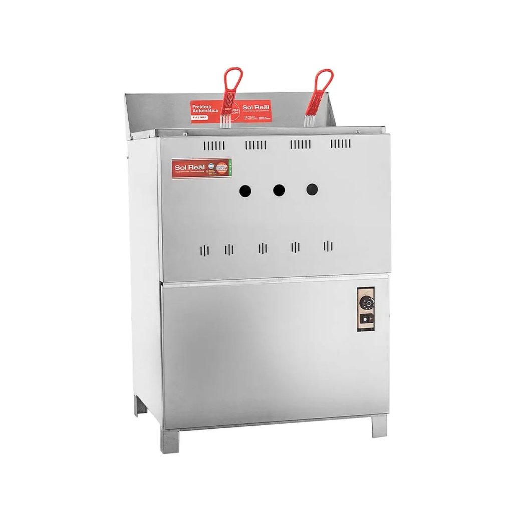 Freidora Automática 33 Lts Cuádruple Inyección Sol Real