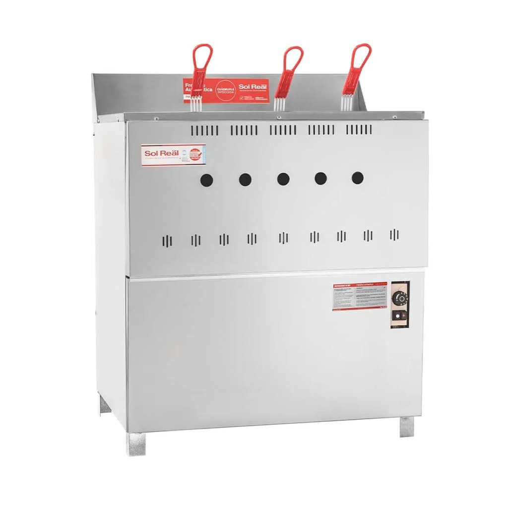 [FR-42-AUTO-4I] Freidora Automática 42 Lts Cuádruple Inyección Sol Real