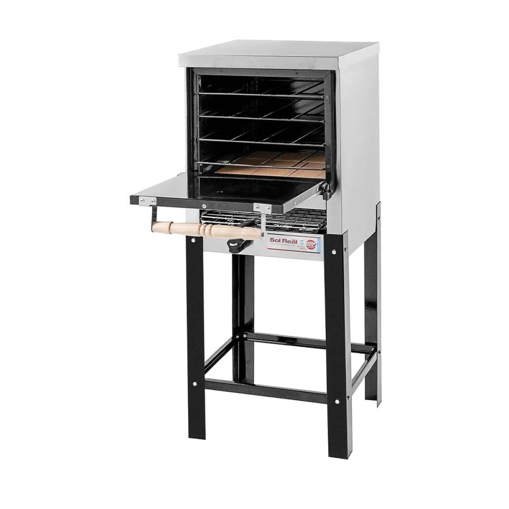 [HR-4P-CARL] Horno 4 Pizzas con Carlitero Sol Real