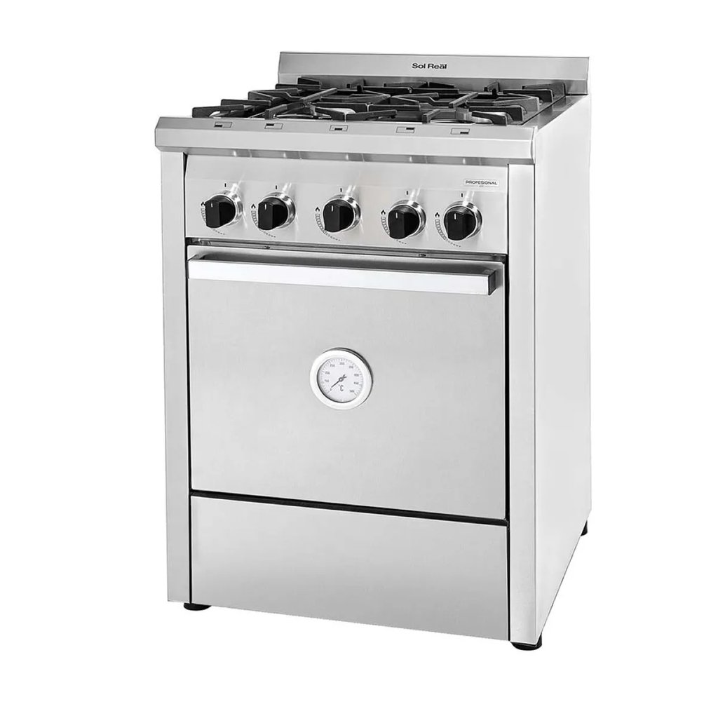 [COC-60-MG] Cocina Profesional Multi Gas 60 cm Sol Real