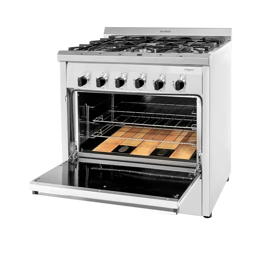 Cocina Profesional Multi Gas 86 cm Sol Real