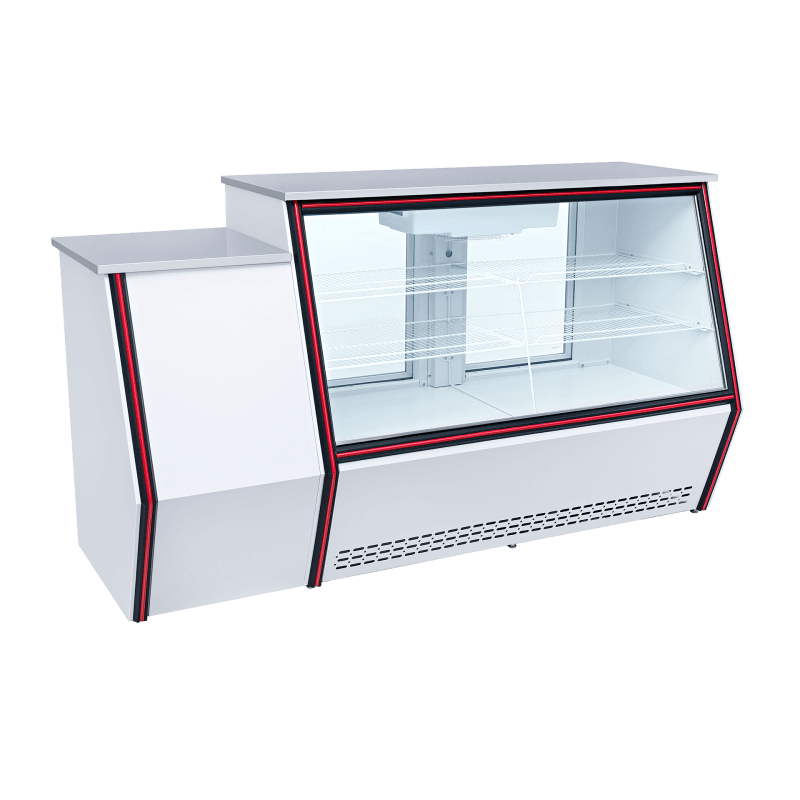 [ROMA-2500-CM] Teora Roma 2500 C/Mesa - Vitrina Refrigerada