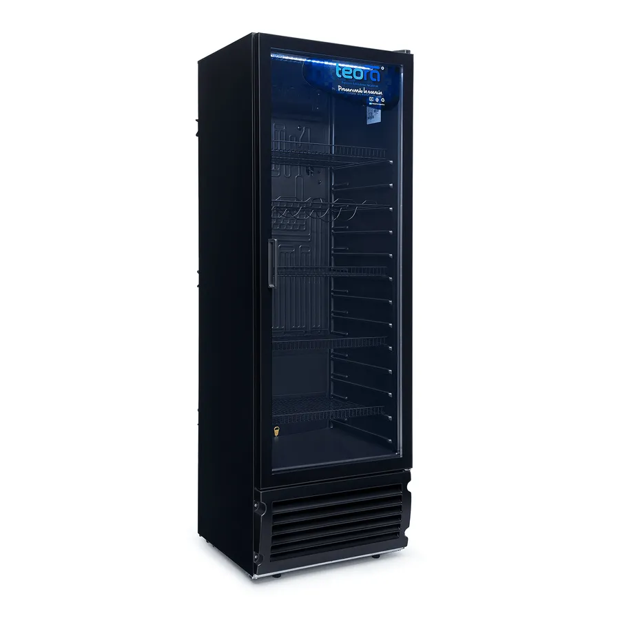 Teora TEV500-n PRO - Exhibidora Vertical (Negra)