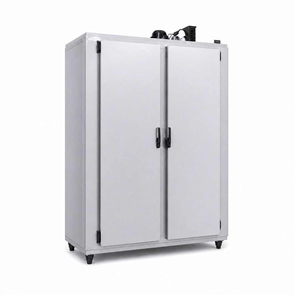 [HEL-CAR-2-PUE-TIP] Heladera Carnicera 2 Puertas Tipo Cámara 70 Pies 1500 mm Frente Martínez Frío