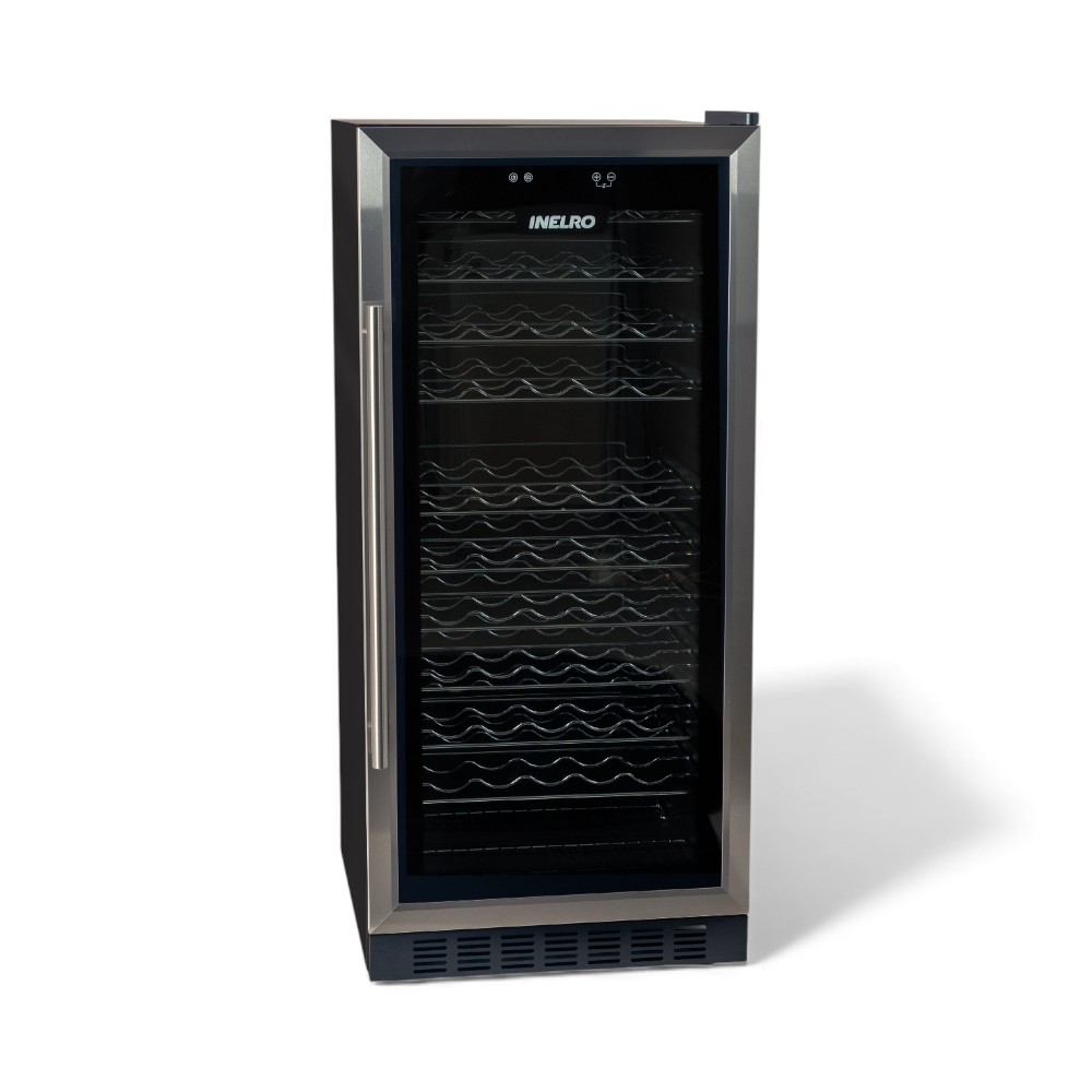 [Cava-133-ID] Cava de Vinos 133 Botellas Compresor Alta Performance Inox Door Inelro