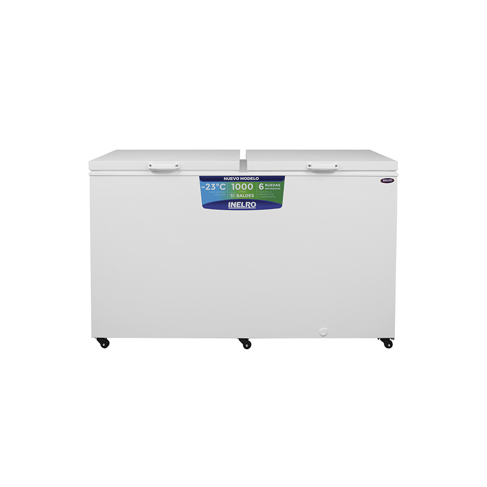 Freezer Horizontal FIH-1000 937 L White Inelro