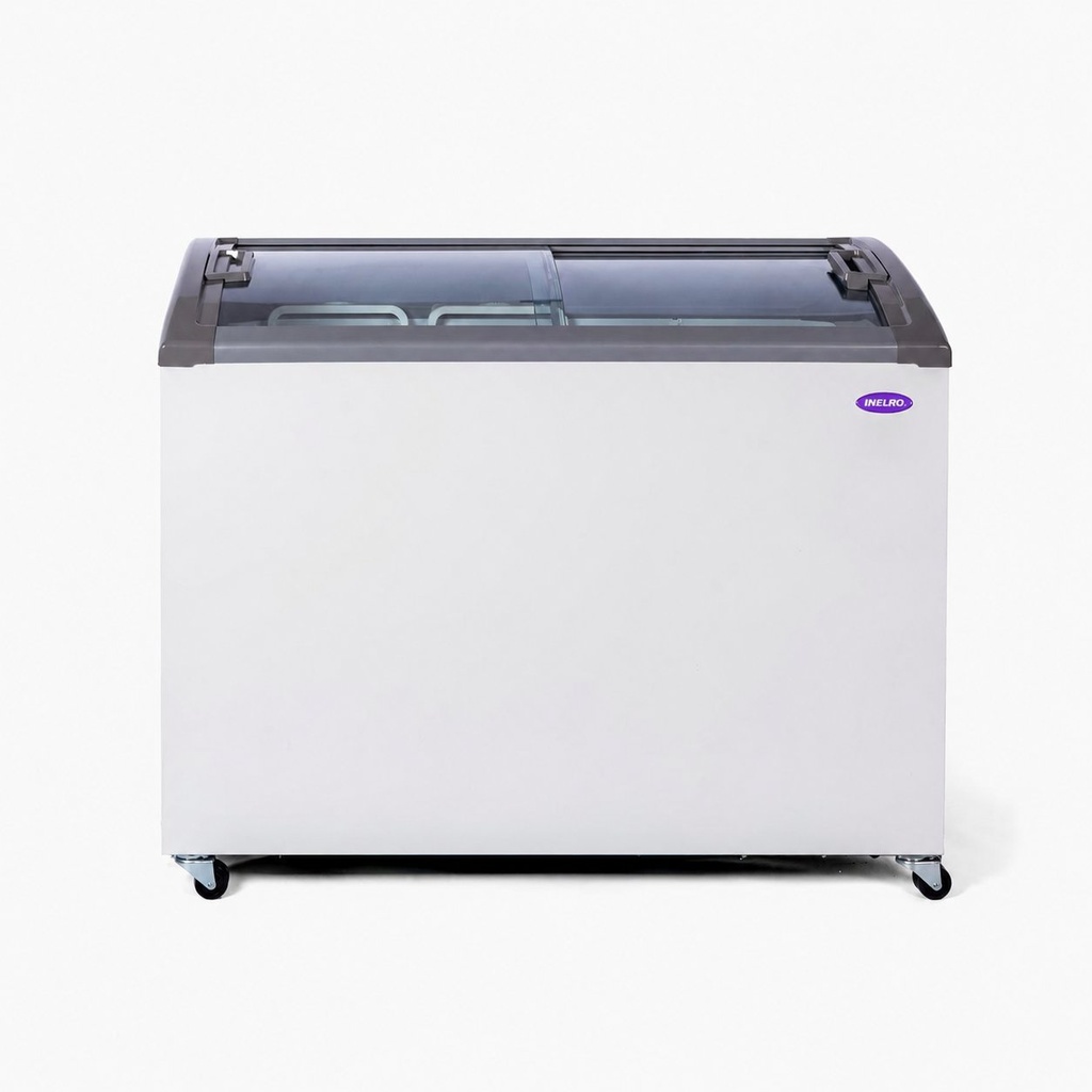 Freezer Horizontal FIH-270 PI PLUS 211 L Exhibidor White Inelro