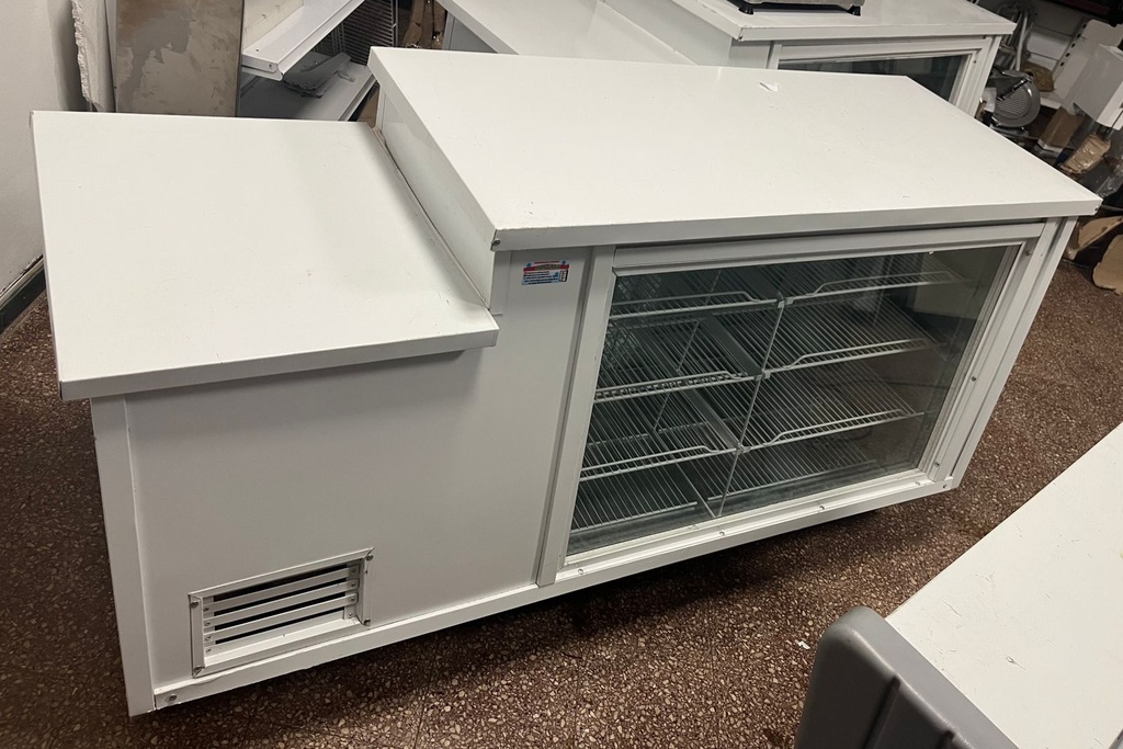 Vitrina Mostrador Clásica con Apoyo Fiambrera 2000 mm 2 Puertas Martínez Frío