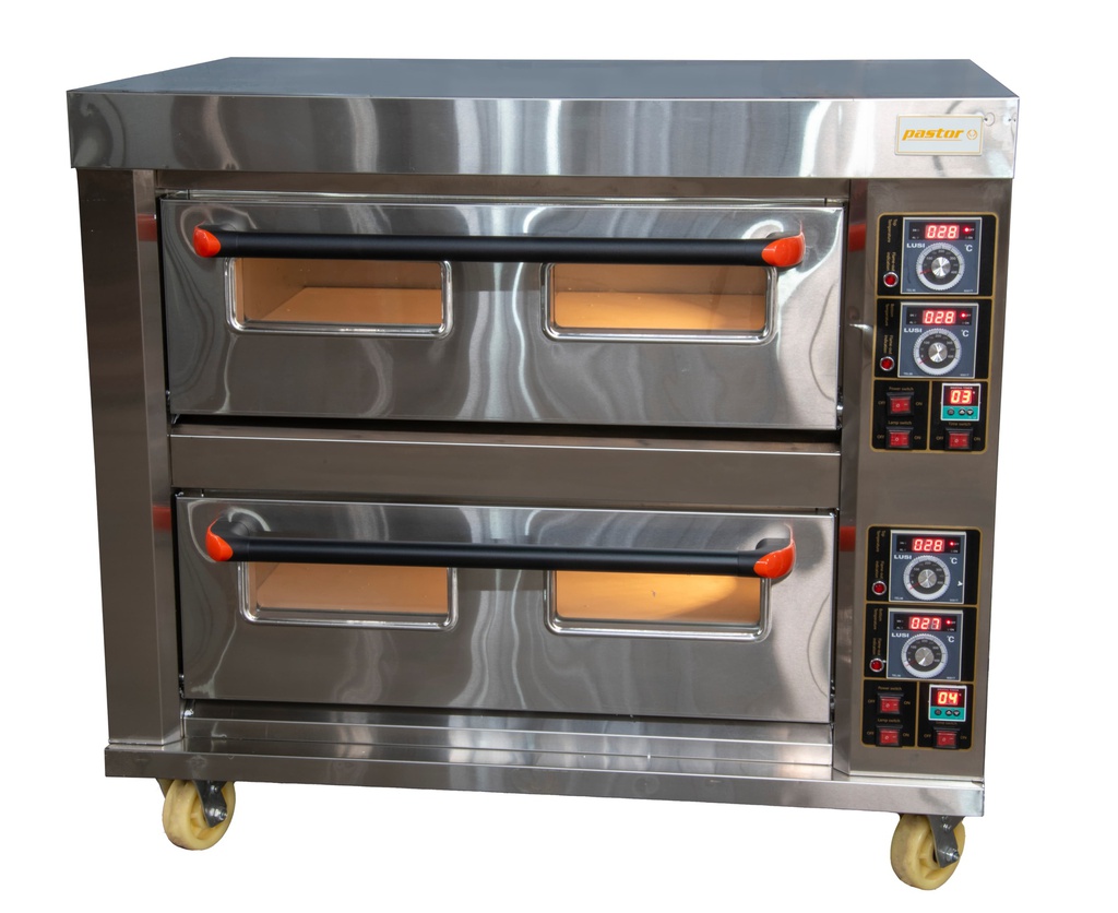 [12440-HPASTOR-40D] Horno de Piso 40D 4 bandejas Trifásico Indupan